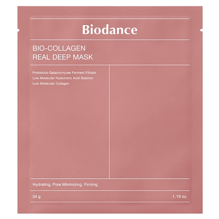 Ночная гидрогелевая маска с коллагеном для эластичности кожи Biodance Bio-Collagen Real Deep Mask